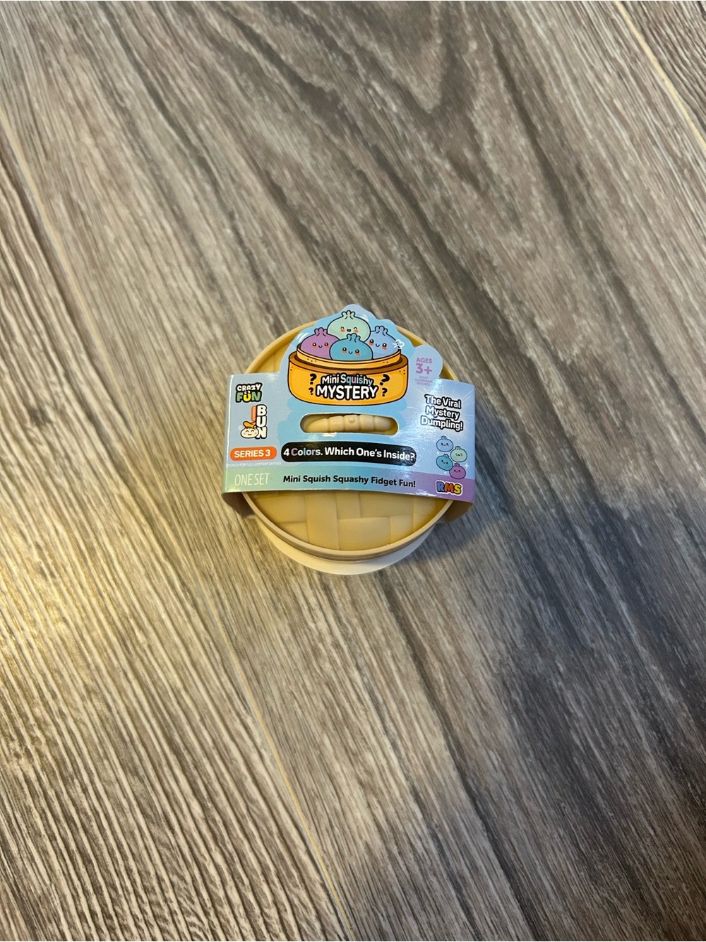 Mini Squish Squashy Fidget - Yellow